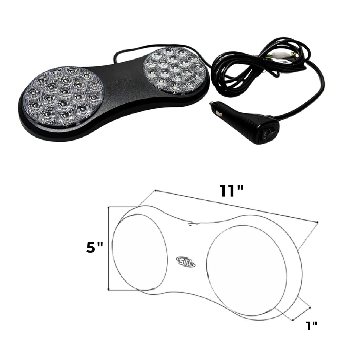 Amazon.com: SpeedTech Lights Arc Elite TIR LED Flip Down